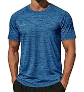 MAGCOMSEN Men's Short Sleeve Moisture Wicking Shirts Athletic Running Workout T-Shirts Performanc...