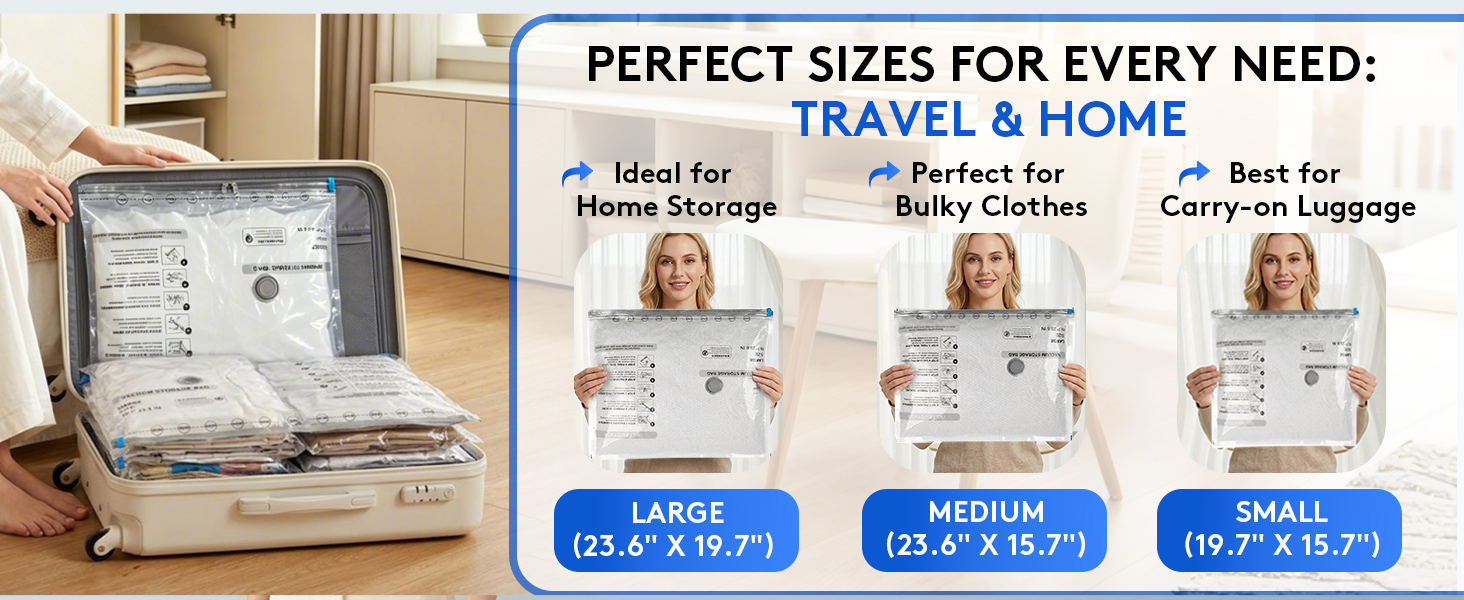 vacuum packing bags for travel