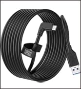 SUPERUS Link Cable 10 FT Compatible with Oculus/Meta Quest 3/2/1