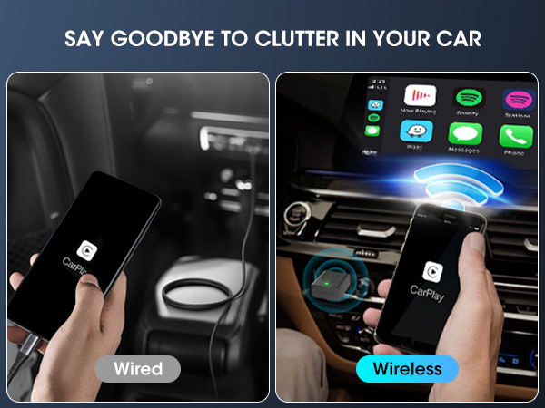 mini wireless carplay adapter