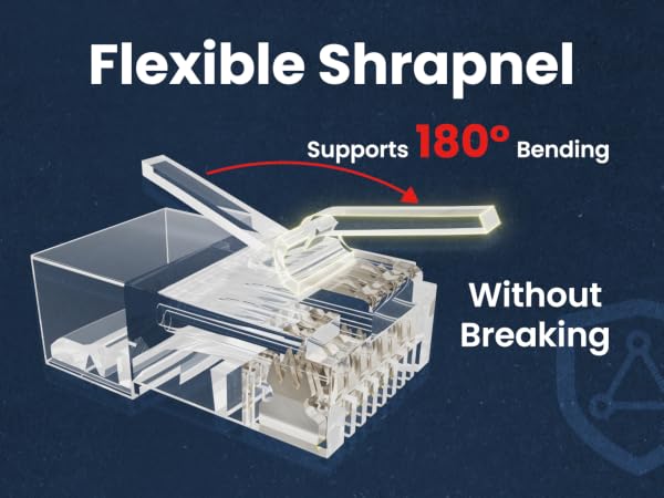 CableGeeker RJ45 Cat6 Connector