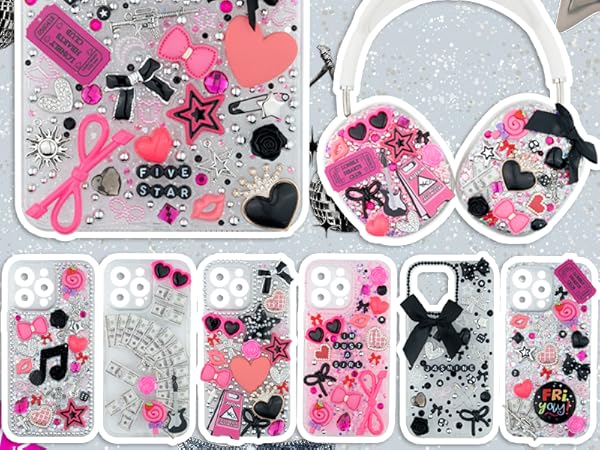 junk charms for phone cases