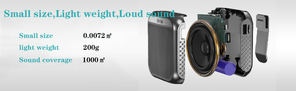 Mini voice amplifier,classroom microphone for teachers 