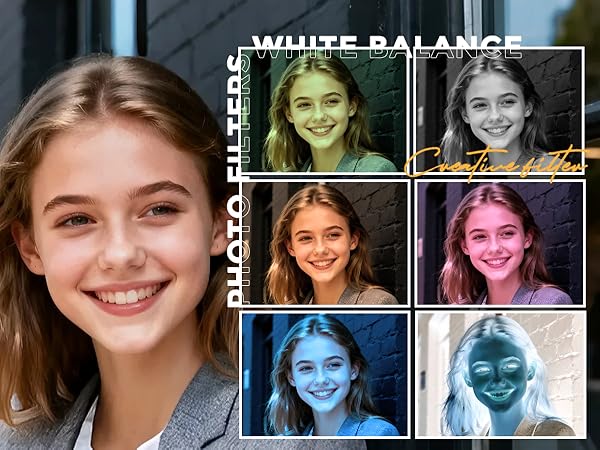 4k photograph camera filters white balance 2