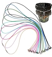 Garbage Can Bands 8Pcs Trash Can Bands Adjustable Large Rubber Bands Fits 8-33 Gallon Trash Cans ...