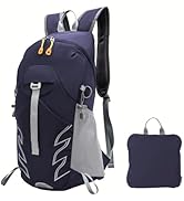 UTIAMIAOGONGO Small Lightweight Hiking Backpack,20L Foldable Hiking Daypack Cycling Hydration Bac...