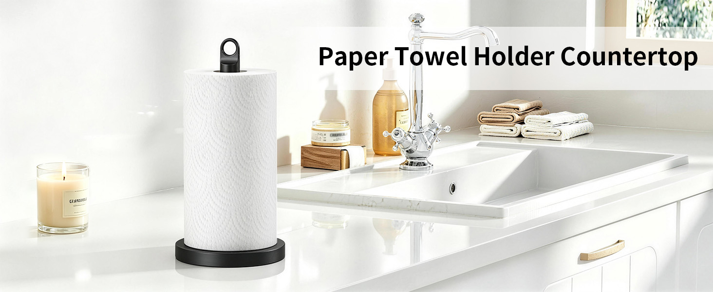 Paper Towel Holder Countertop for Kitchen