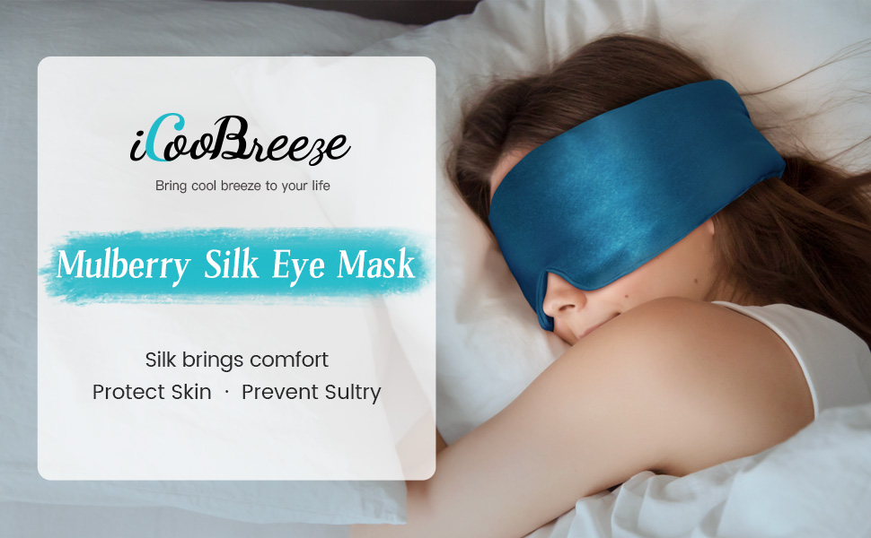 Eye mask silk silk brings comfort