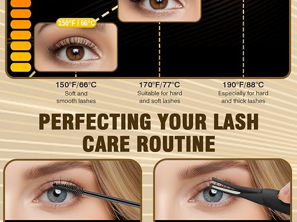 electric eyelash curler heated