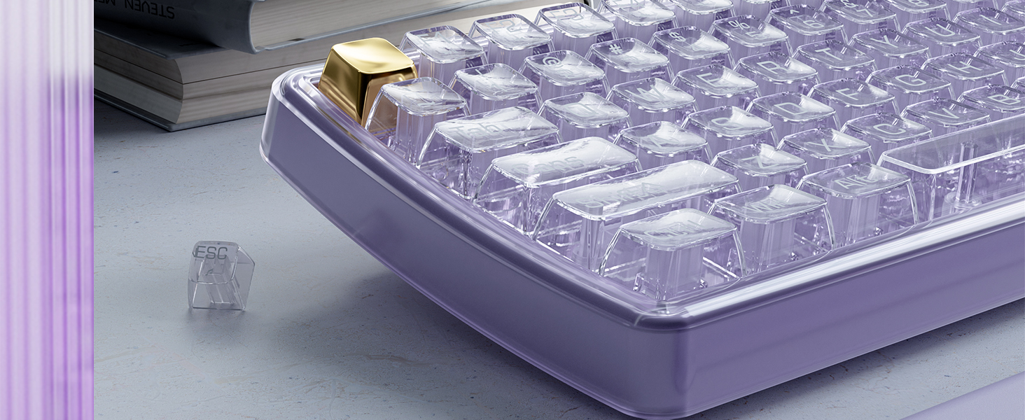 colorful wireless keyboard and mouse