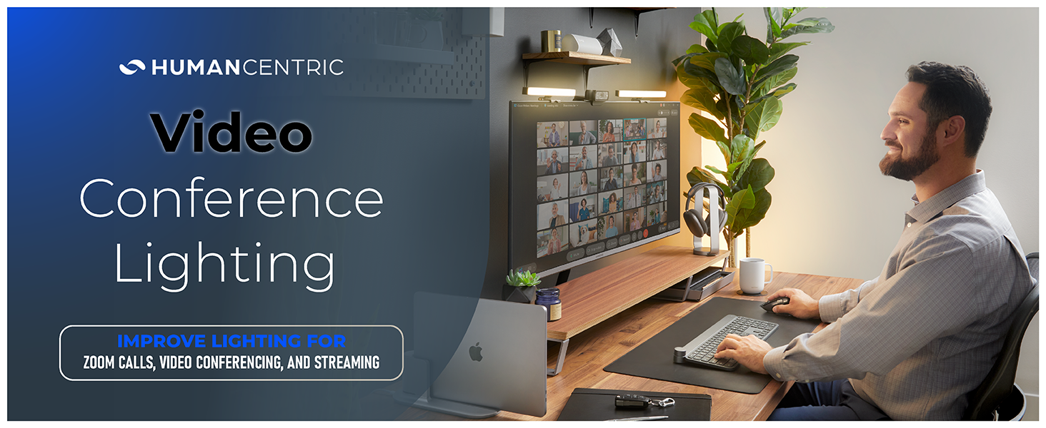 video conference light