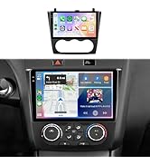 4G+64G Car Radio Stereo for Nissan Altima 2008-2012 (Manual A/C), 9inch HD in-Cell Touch Screen/A...