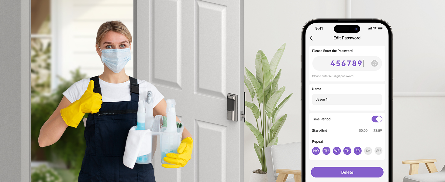 door lock with APP
