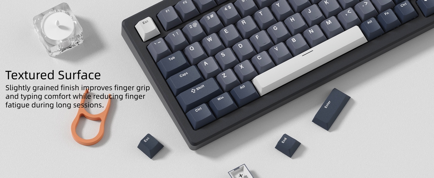 Womier Keyboard Keycaps - PBT Keycaps for Mechanical Keyboard Cherry Profile Key caps