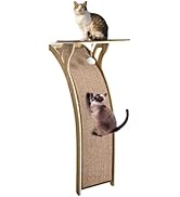 Cat Window Perch with Scratcher Ramp, 48