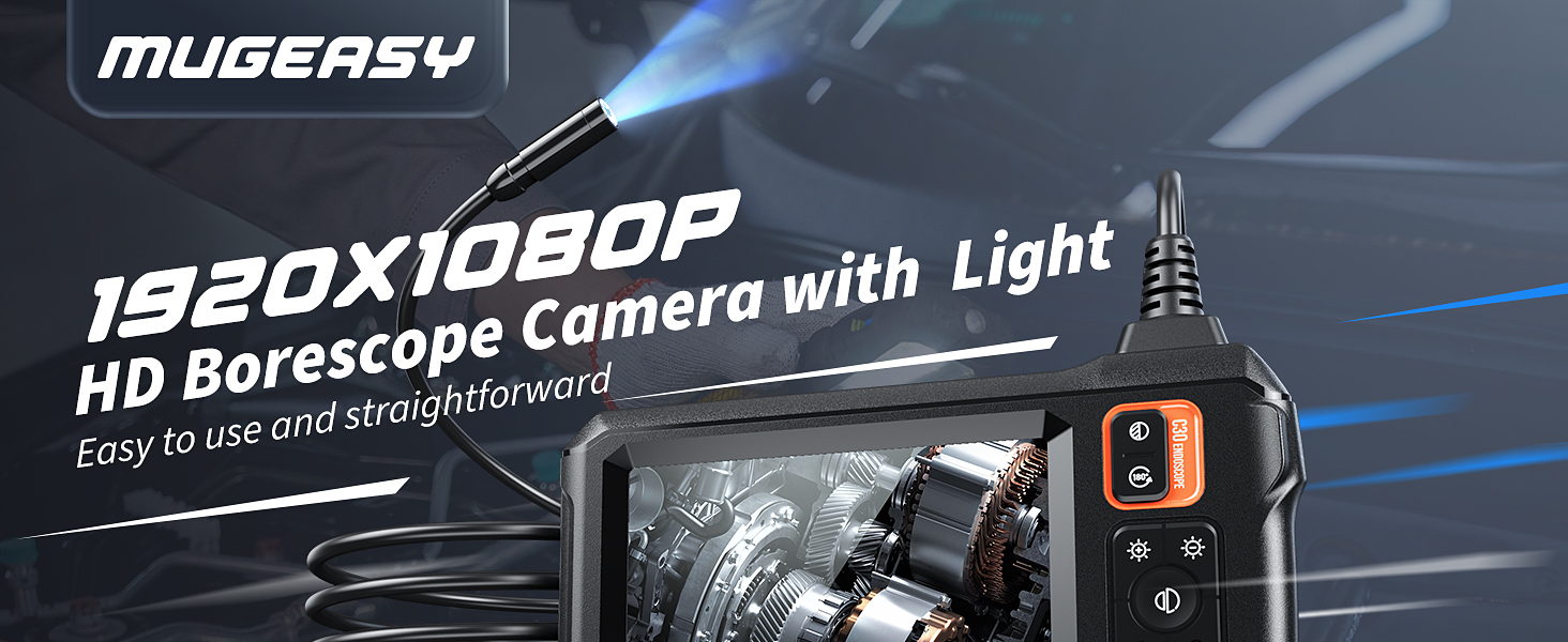 Endoscope Camera with Light