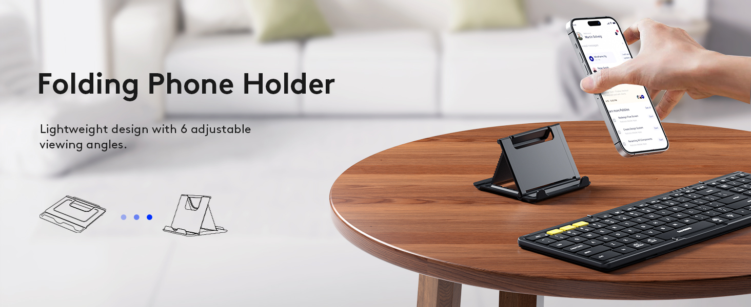 FOLDING BLUETOOTH KEYBOARD