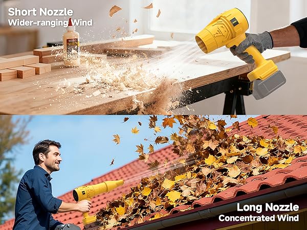 Cordless Leaf Blower Compatible With Dewalt 20v Max Battery