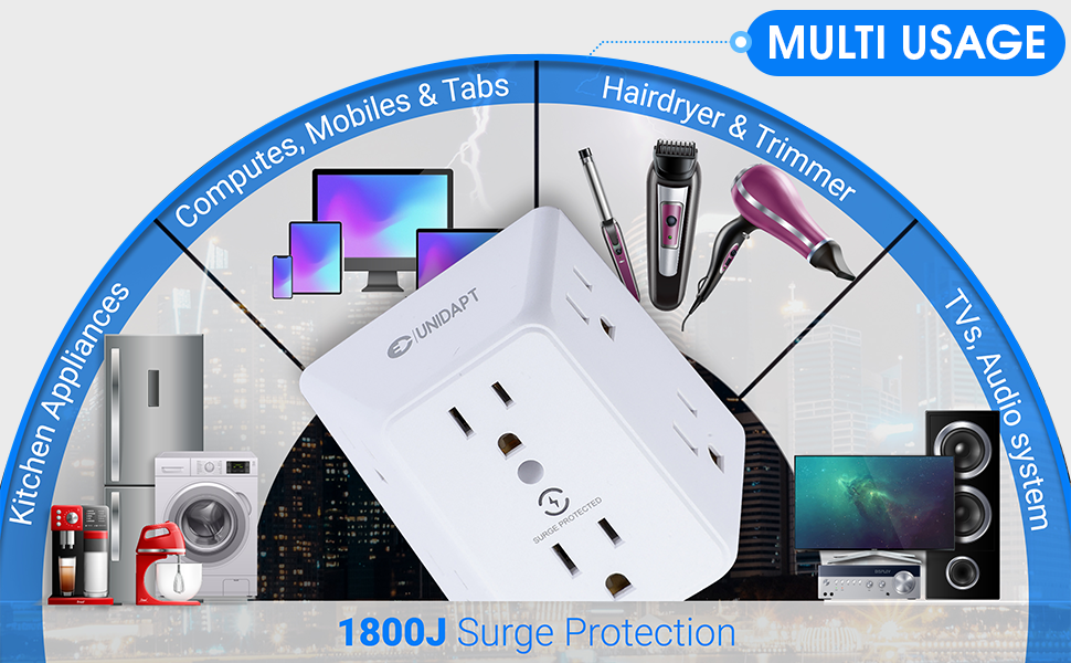 For all your device to fully charged. Keep a more organised home with these outlets wall plugs