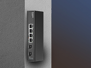 4-Port 2.5G switch with 2-Port 10G SFP