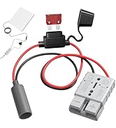 DAIERTEK Starlink Mini DC Power Cable with 10A Fuse & SAE Connector, 18AWG Power Cord for Vehicle...