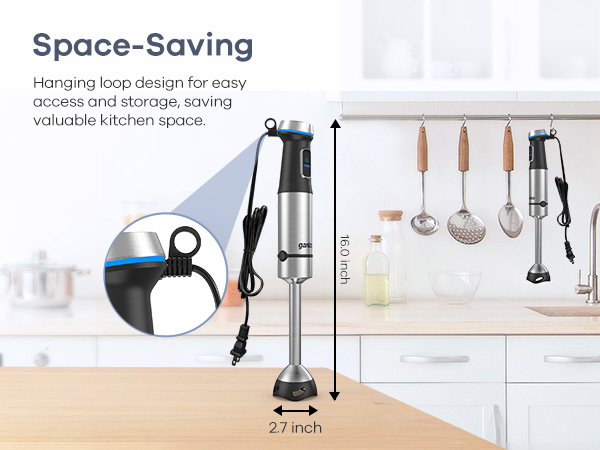 stick blender space-saving
