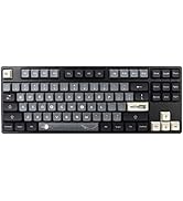 JSJT Custom Keycap PBT XDA Profile Keycaps Aerospace Apollo Themed Keycaps 133 Keys for 61/64/68/...