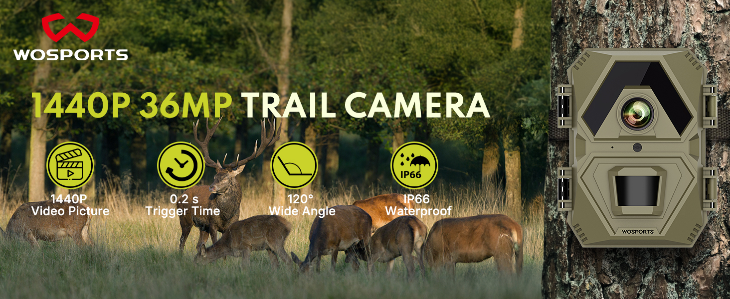 trail camera trail cameras with night vision motion activated waterproof game camera trail cam