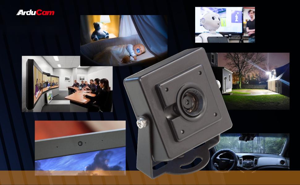 Arducam 8MP 1080P Auto Focus USB Camera Module