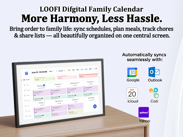 LOOFII Smart Digital Calendar