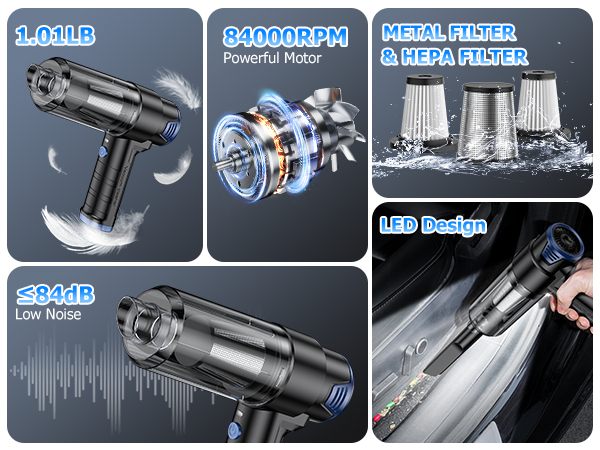 Hand Vacuum Cordless