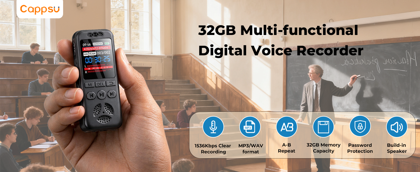 cappsu voice recorder