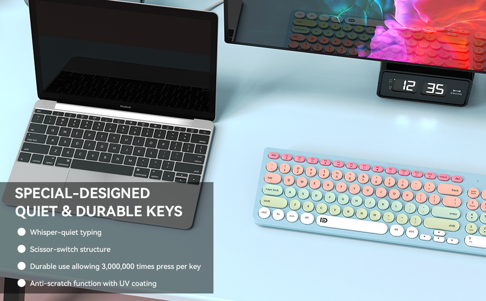 Wireless Keyboard and Mouse Combo