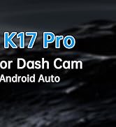 2.5K Mirror Dash Cam with Carplay Mirror &amp; Android Auto, Dash Cam Front and Rear with Zoom Functi...