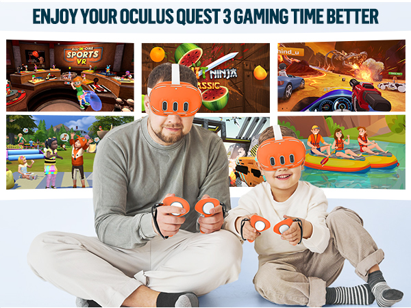 Siliocne cover set for Quest 3