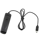 Shutter Release Cable Cord Wired Remote Control Switch Compatible for Nikon D7500 D7200 D7100 D70...
