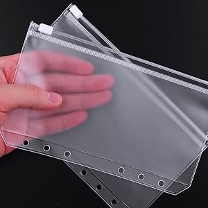 a6 binder pockets
