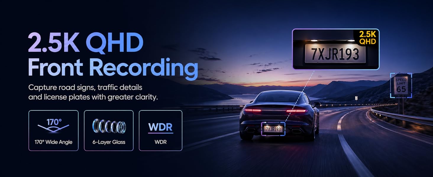 Veement v200 pro dash cam front
