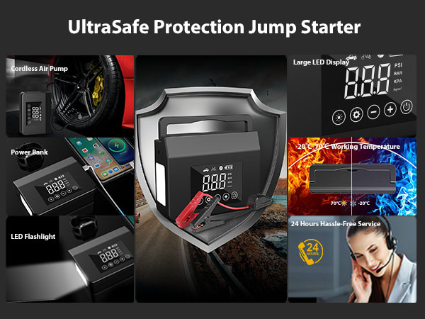 UltraSafe Protection Jump Starter