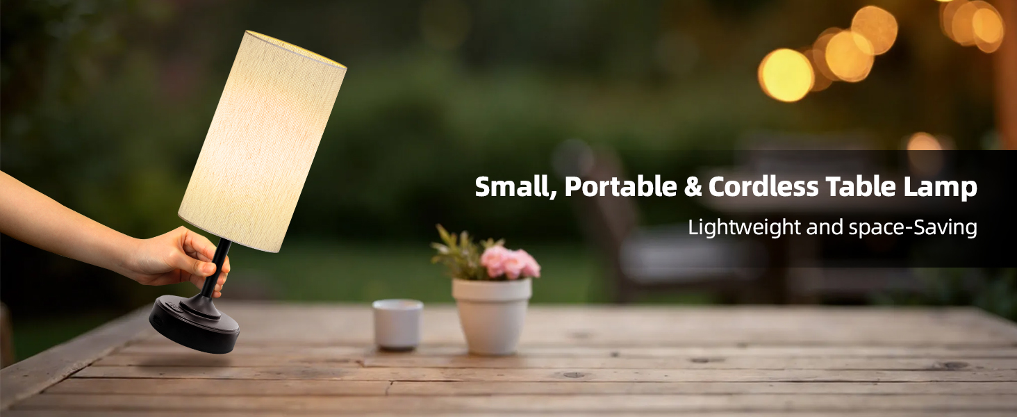 Cordless Table Lamp