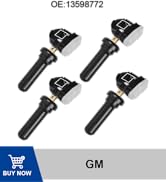 RENECTIV TPMS Sensor,315MHZ Tire Pressure Monitoring System Replacement for GM Chevy Buick GMC Po...