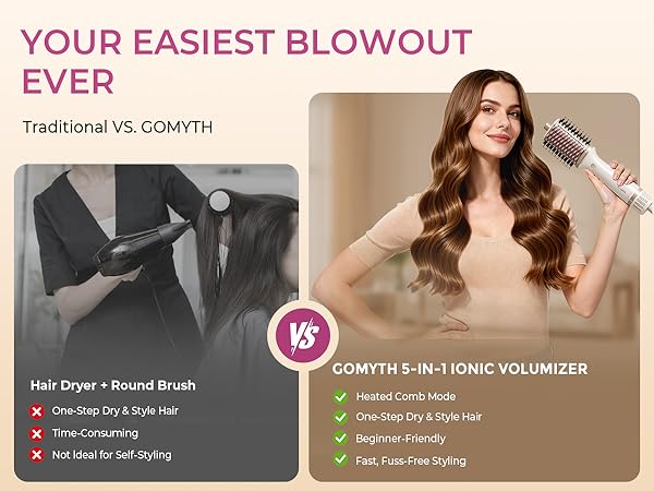 brush blow dryer