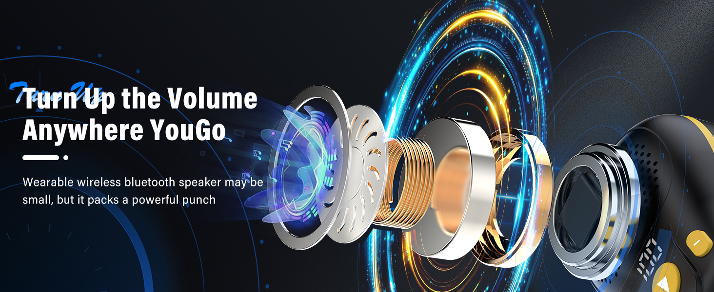 Wearable Bluetooth Speaker