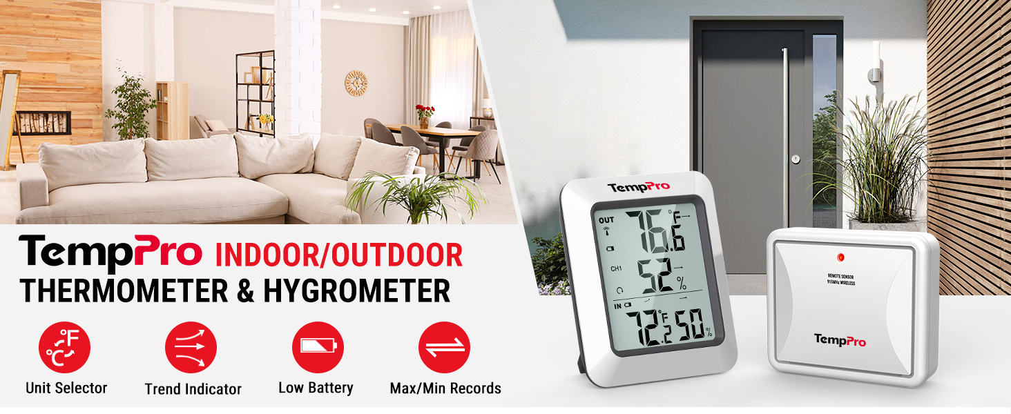 indoor outdoor Thermometer