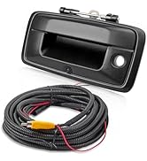 EWAY Tailgate Handle Backup Camera for 2014-2018 Chevy Silverado GMC Sierra 1500 2500 3500 Revers...