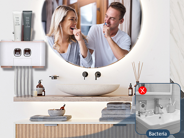 Toothbrush Holder Wall Mounted