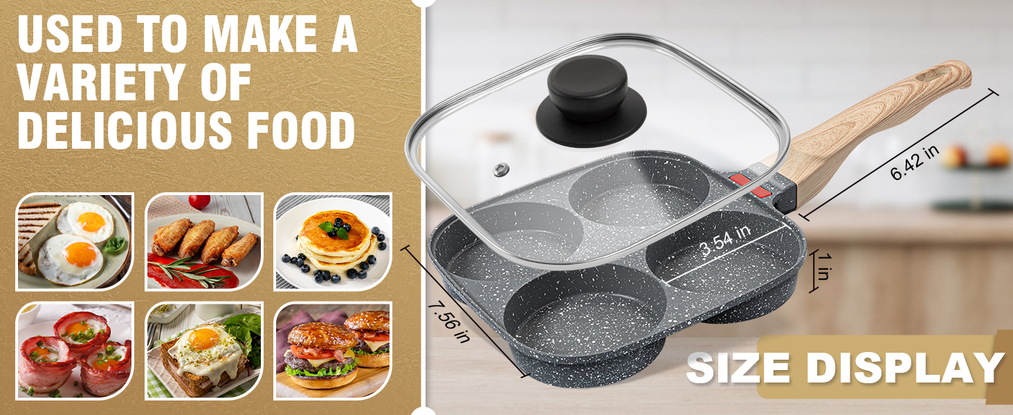 egg frying pan with lid
