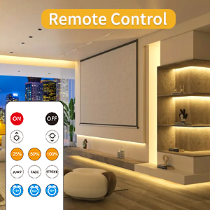 32.8FT led cob strip light warm white Can be controlled by remote control