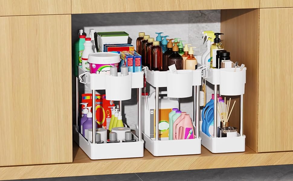 Under sink organizer