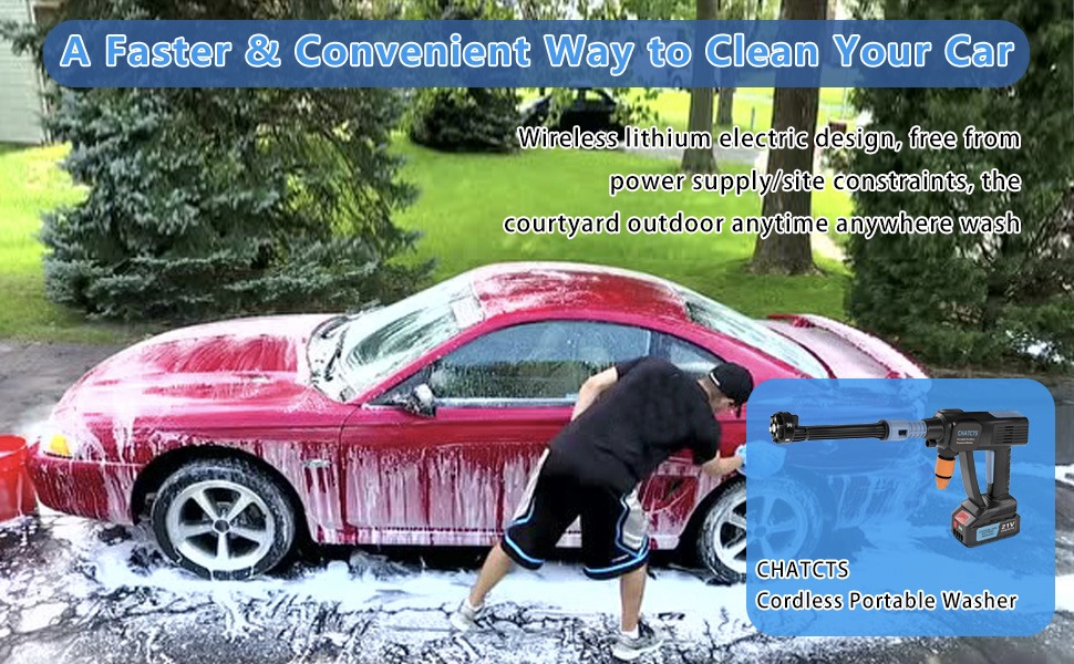 Portable Cordless Washer